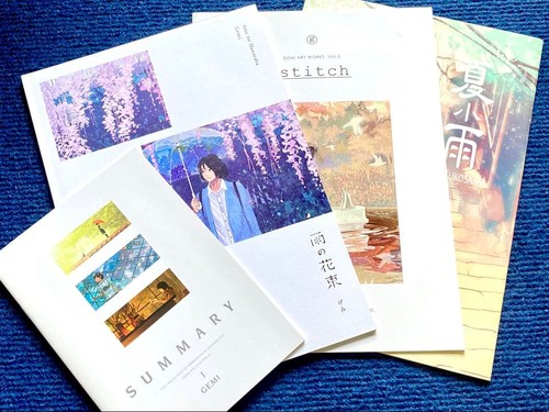 Gemi illustration book set - book,