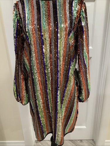Abito donna tubino paillettes
