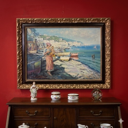 Quadro dipinto olio tela - a,