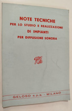 NOTE TECNICHE per lo studio e