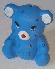 salvadanaio in gesso vintage