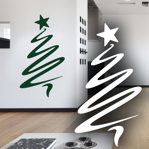 Adesivo murale albero di - ,