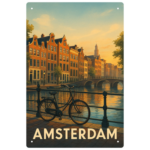 Amsterdam canali bicicletta