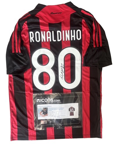 Rara maglia ronaldinho firmata - rara,