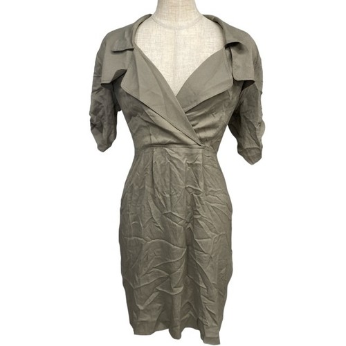 Abito trench con cintura