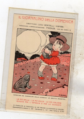 Cartolina pubblicitaria il - ,
