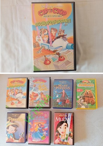 Vhs walt disney cip - walt, &