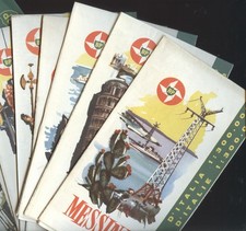 CARTINE STRADALI-BP. LOTTO 7 CARTE STRAD. E GEOGRAFICHE. VARIE CITTA’ 1962-1963