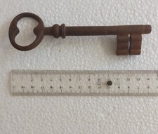 Antica Chiave In Ferro Serratura Chiavistello