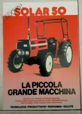 TRATTORE SAME SOLAR 50 Prospekt brochure dépliant opuscolo concessionaria