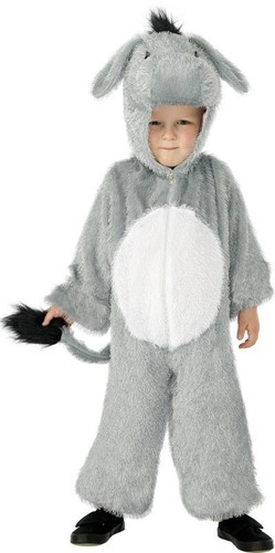 Costume asino peluche bambino - asino,