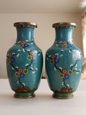 景泰蓝罗汉瓶 Coppia di