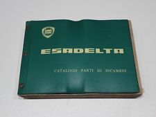 LANCIA ESADELTA AUTOCARRO AUTOBUS URBANO CATALOGO PARTI DI RICAMBIO 1962 (S)
