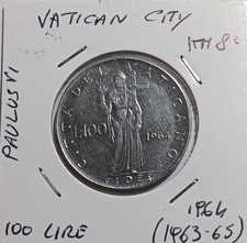 Città del Vaticano 100 lire
