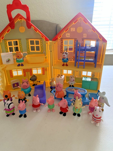 Peppa pig play house set - play,
