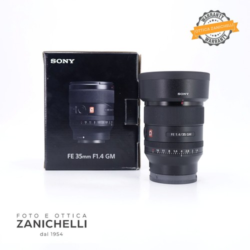 Sony 35mm 4 gm - fe, f/1.4