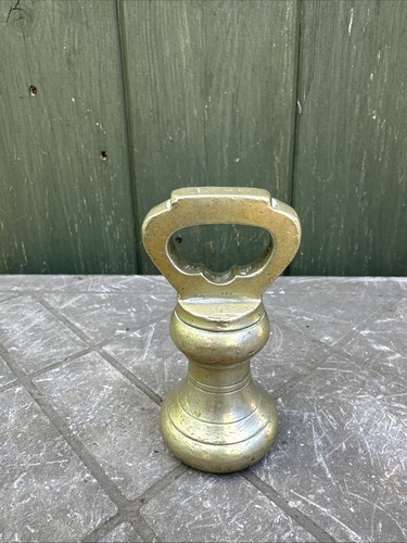 Vintage brass 1lb - brass, one