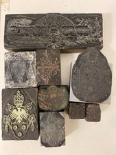 Rare matrici timbri antichi