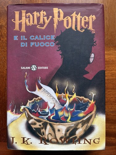 Libro harry potter calice - harry, e