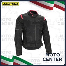 GIACCA MOTO DONNA ESTIVA ACERBIS CE RAMSEY VENT 2.0 NERO ROSA TAGLIA L