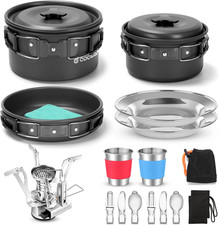 Pentole set campeggio con - pentole, da