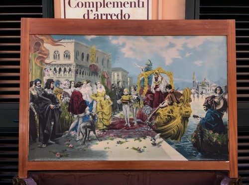 Antiquariato antico arazzo - arazzo, su