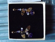orecchini oro 18 kt Castoro