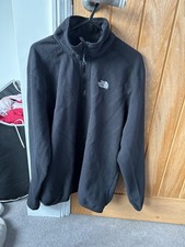 Felpa North Face nera mezza