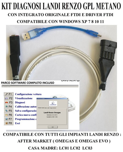 Kit diagnosi landi renzo gpl - kit,