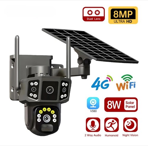 Telecamera solare scheda - telecamera, 4g