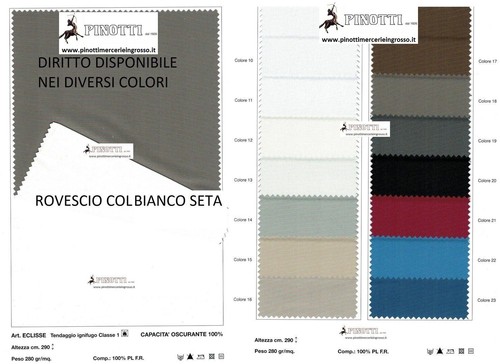 Tessuto oscurante ignifugo con - ignifugo,
