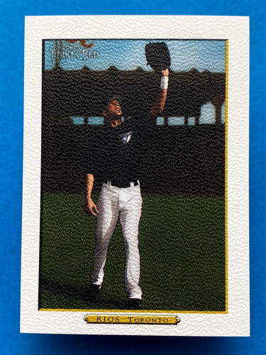 Alex rios 2006 topps turkey - 2006,