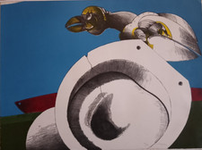 Lillo Messina (1941) - Serigrafia - "Senza Titolo"