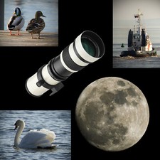 Canon EF Fit 800 mm super teleobiettivo zoom ad alta potenza adatto a 100D 200D 400D ecc