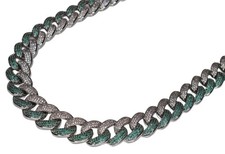 Collana miami cubana 14k - collana,