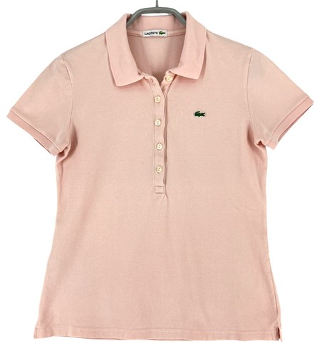 Lacoste polo donna manica - lacoste,