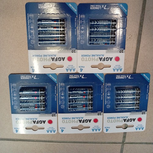 Batterie aaa alkaline agfa - aaa,