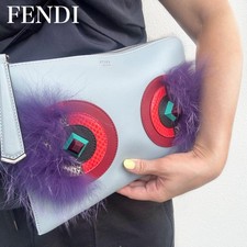 Borsa pochette FENDI Monster