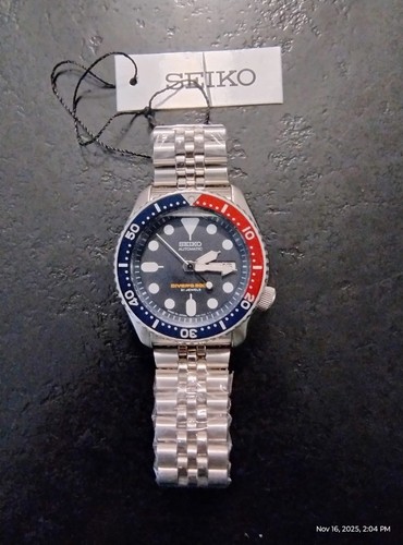 Seiko boîtier argenté - mm,