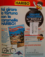 CARAMELLE HARIBO 2001 VINTAGE PUBBLICITÀ ADVERTISING WERBUNG ITALIAN CLIPPING