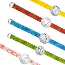 ROBERTO GIANNOTTI Bracciale W LA VITA Amore Tessuto Colorato Charm Argento