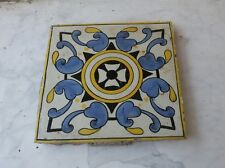 piastrelle del 700 in cotto dipinte a mano