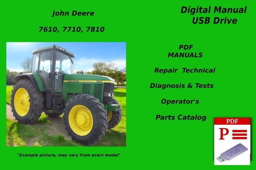 John deere 7610 - john, 7710