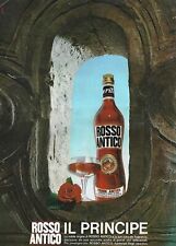Anni '70 * Pubblicità Originale "Rosso Antico Aperitivo, A Base di Vino, Il Prin