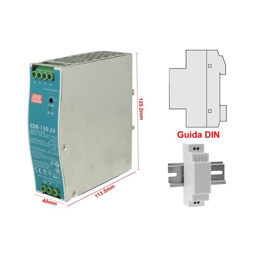 Mean well edr 150 24 - mean,