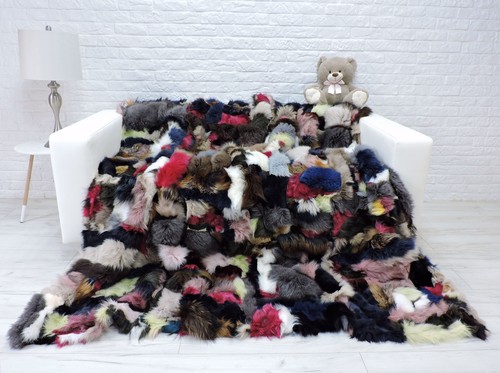 Coperta reale pelliccia di - in,