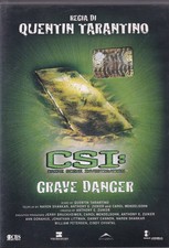 CSI CRIME SCENE INVESTIGATION GRAVE DANGER DVD Quentin Tarantino M10444