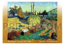 Paul Gauguin Paysage a Arles