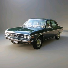 Auto Union Audi 100 LS 4T Libretto Carta Circolazione + Complementare 1969