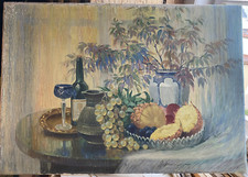 Dipinto A Olio Fiori Natura
